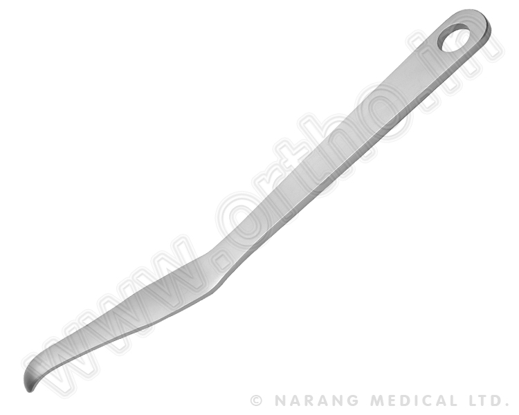 V379.045 - Hohmann Retractor 24mm Wide, with Long wide Tip, Length 240mm